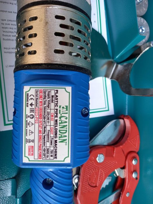 Утюг для пластиковых труб Турецкий Candan