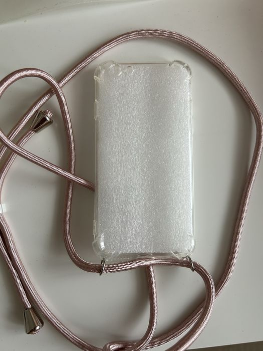 Husa Iphone 6/6S transparenta cu snur