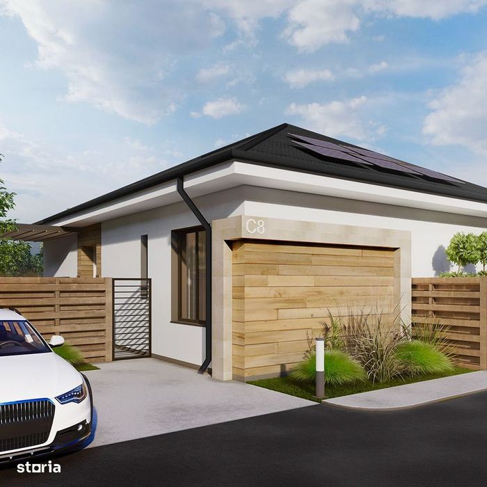 Casa cu ventilatie HVAC | Pompa de caldura | Panouri fotovoltaice