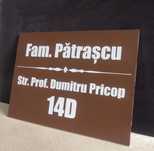 Placi personalizate /placi adresa/număr casa/ placi funerare