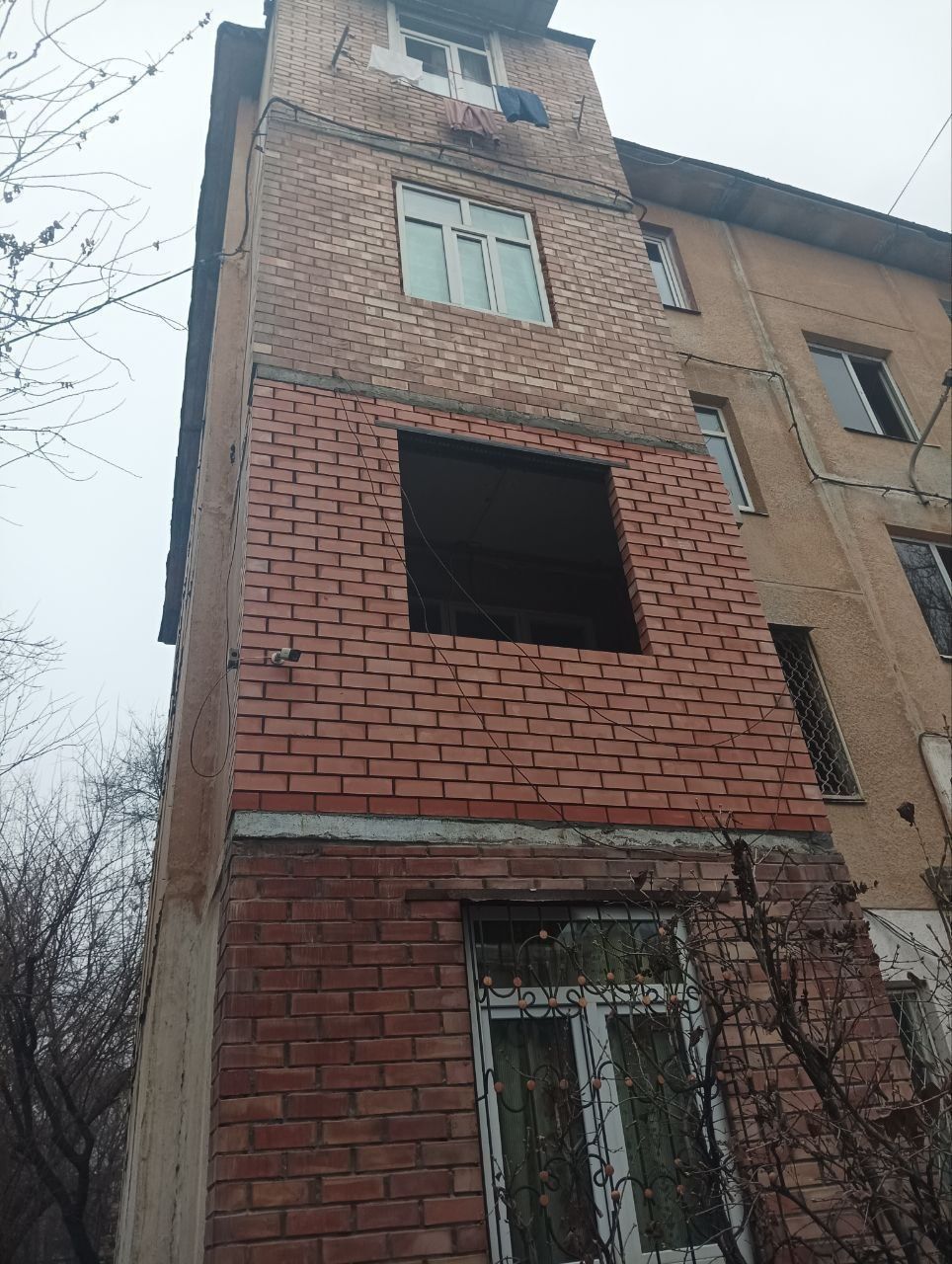 Balkonga ğisht teramiz облицовка кирпичний кладка балкона стаж 20 йил