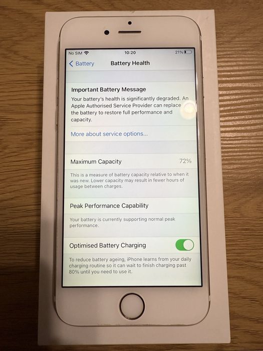 iPhone 6s 64GB в отлично състоние
