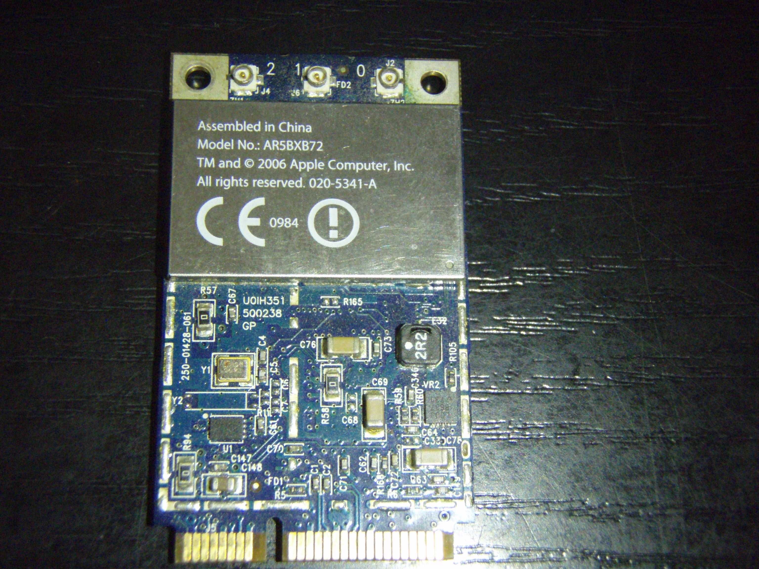 Placa de retea wifi Apple Atheros AR5BXB72