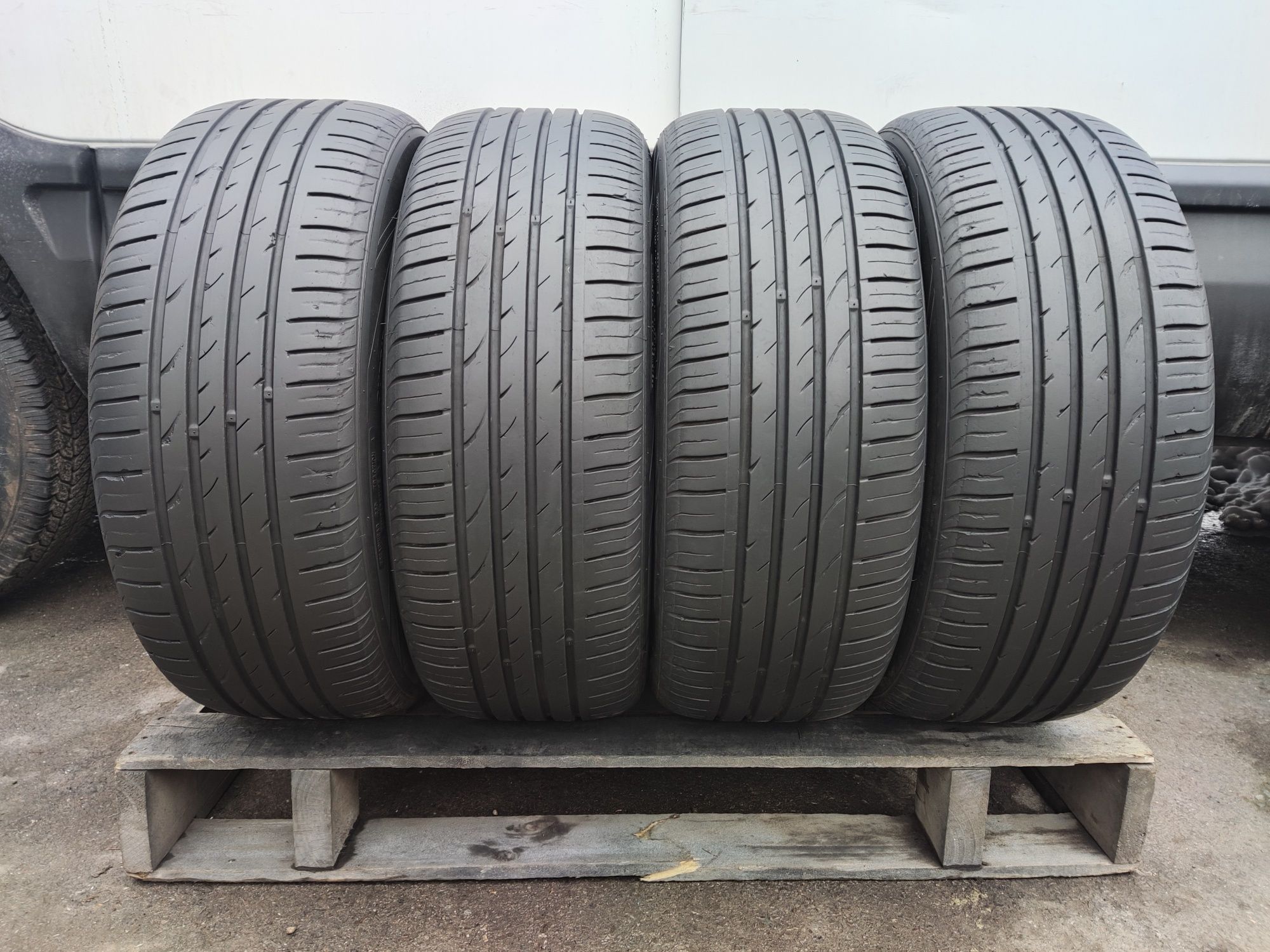 4бр. летни гуми 205/55/16 Nexen N'Blue HD 
dot21
6.7-6.9mm
Добро състо
