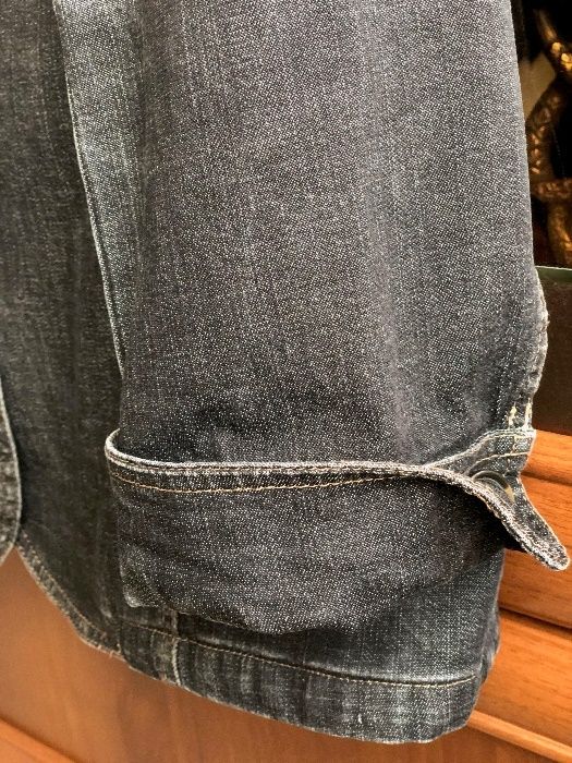 Стильная немецкая  джинсовая куртка коричневого цвета. Фирма Hammer.