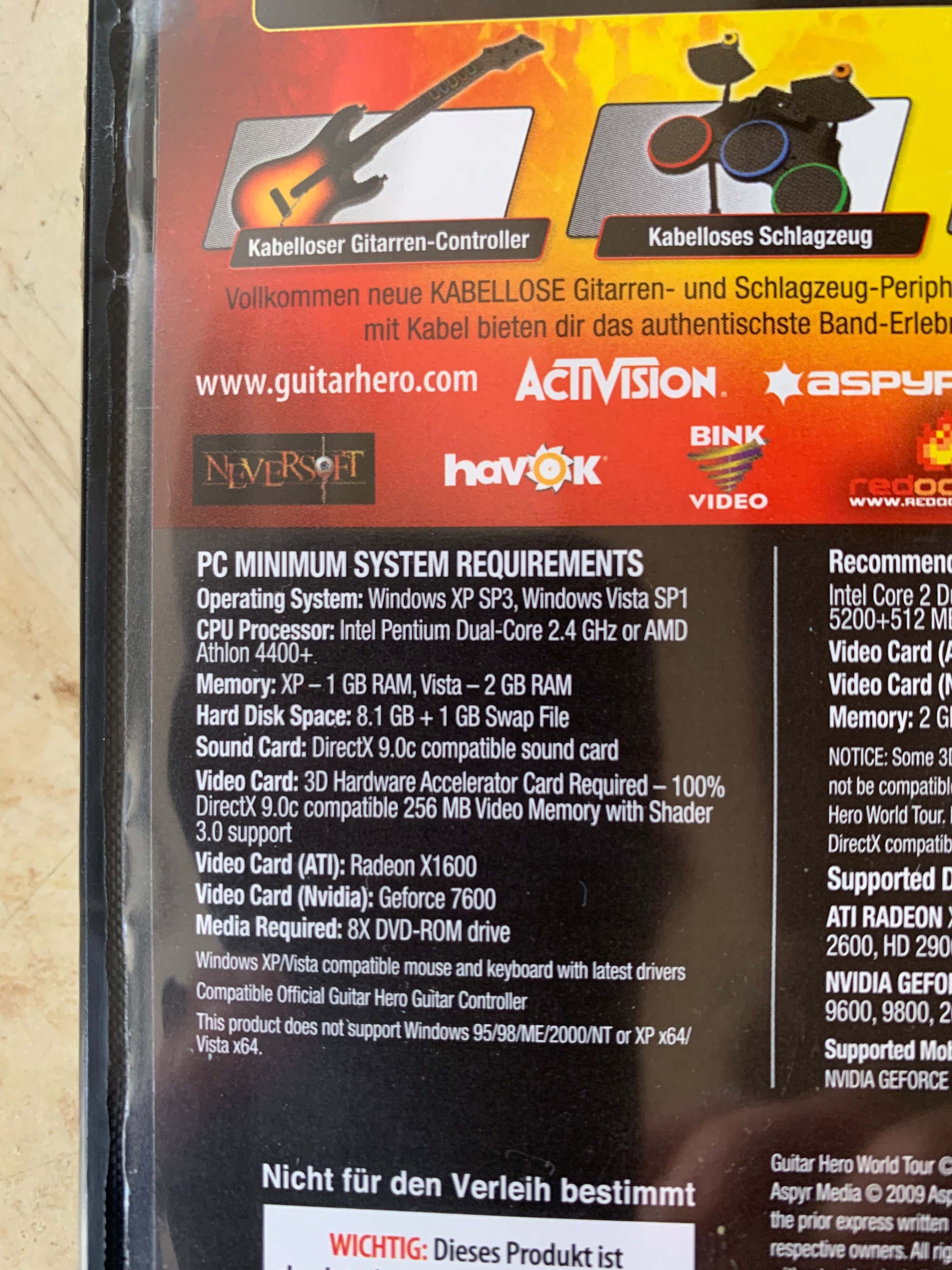 Игра Guitar Hero World Tour /за PS/DVD ROM/