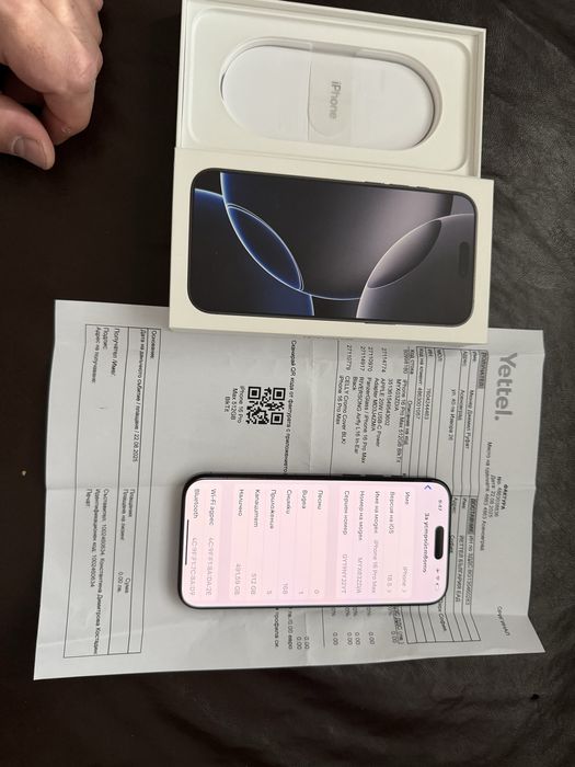 Iphone 16 pro max 512gb 100% baterry без забележка