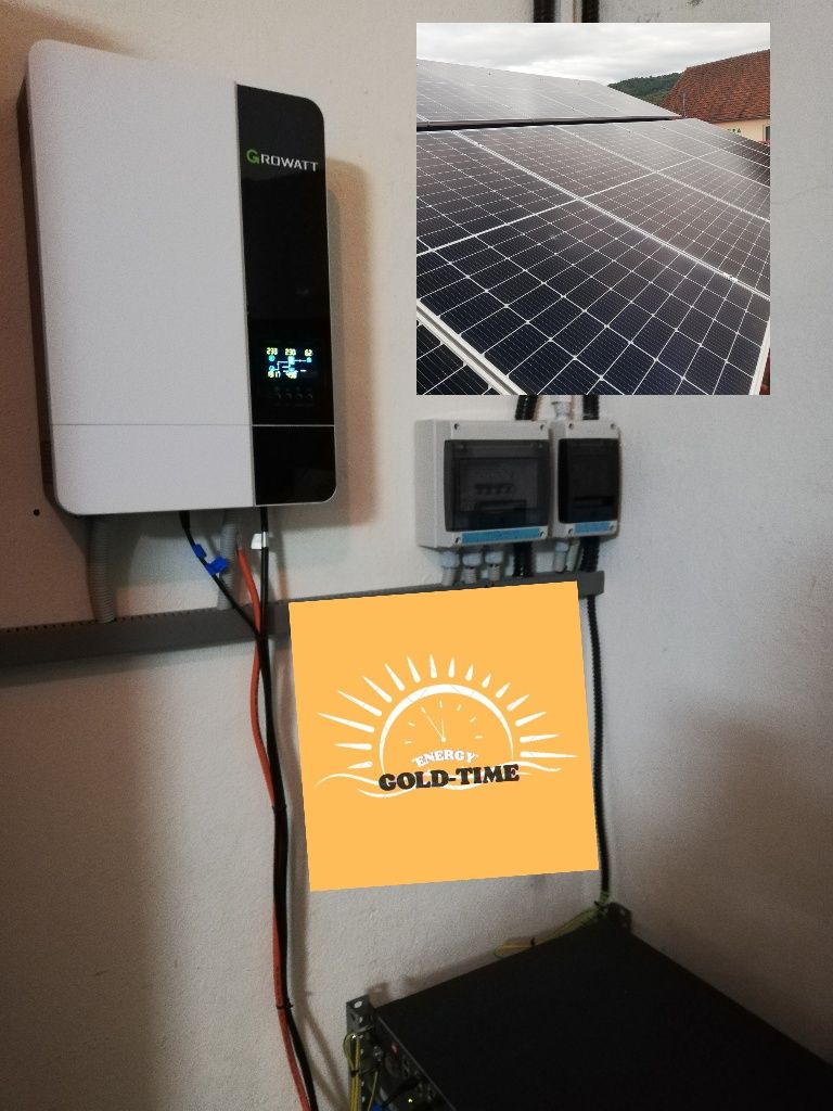 Sisteme fotovoltaice Hibrid off-grid on-grid 3,5kwh