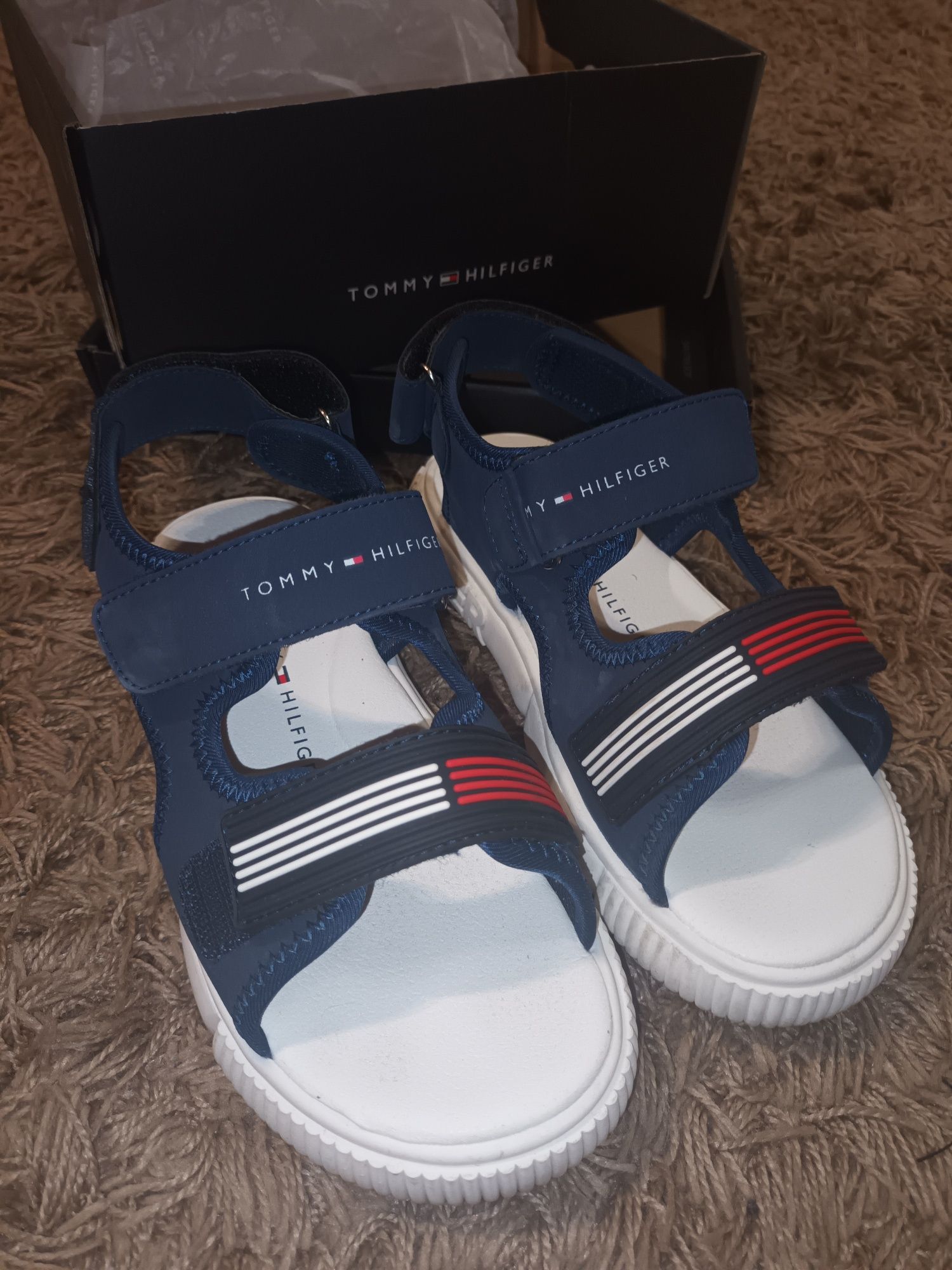 Детски сандали Tommy Hilfiger,  номер 33