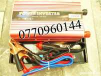 Invertor auto 24V 500W reali putere pornire 1000W clesti baterie cablu