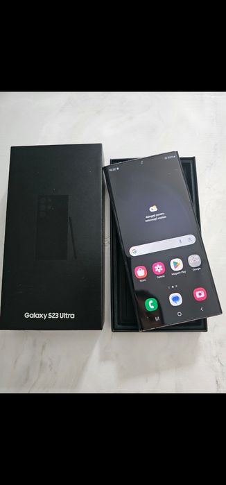 Samsung Galaxy S23 Ultra black full box