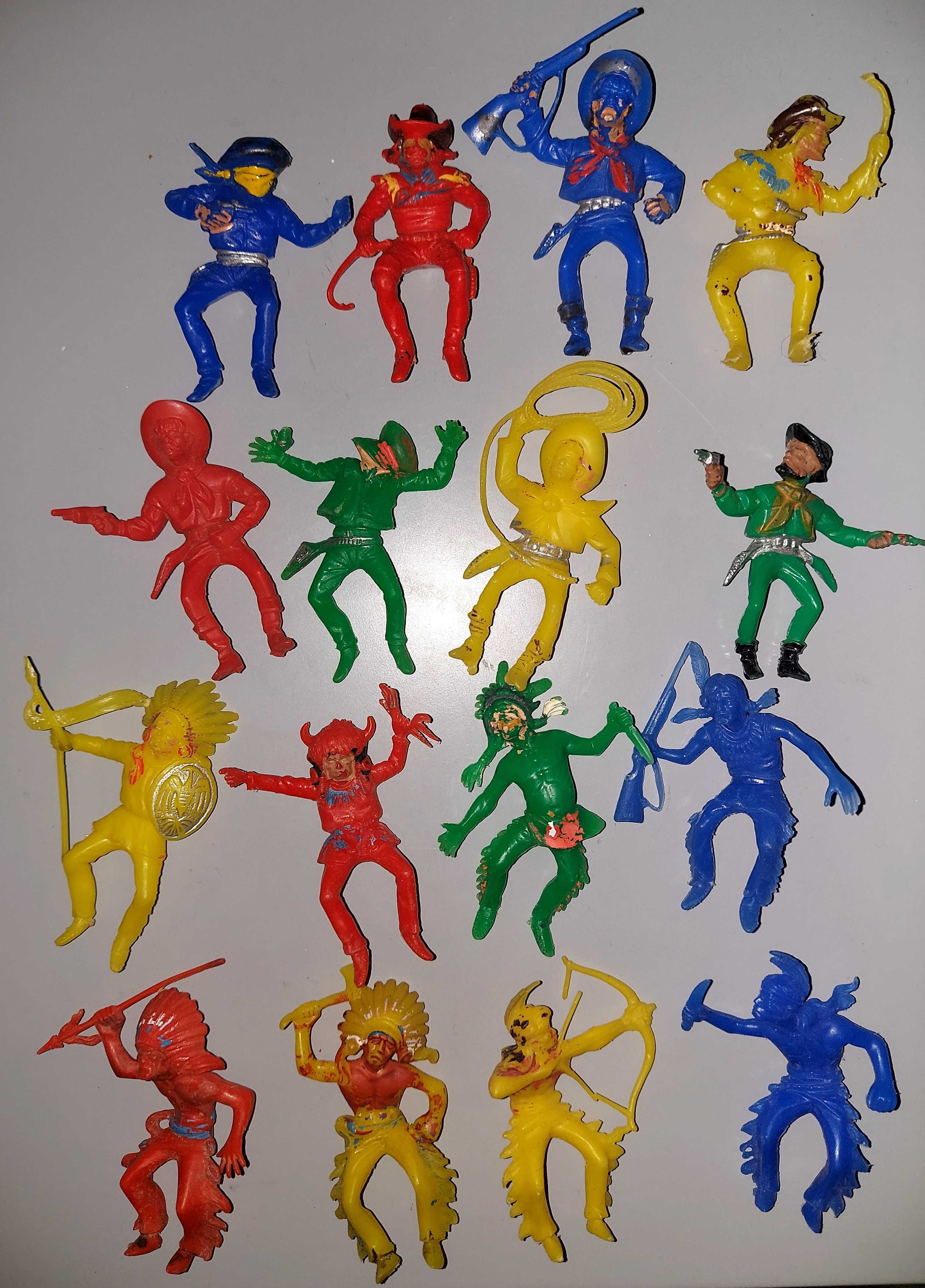 Figurine set complet indieni cowboy pedestri calareti Jean Hoefler  WG