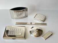 Set de birou de lux Pierre Cardin Argint Foita 925 Marcaj Set Superb