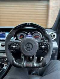 Volan Mercedes custom carbon clasa S E C CLS AMG GT