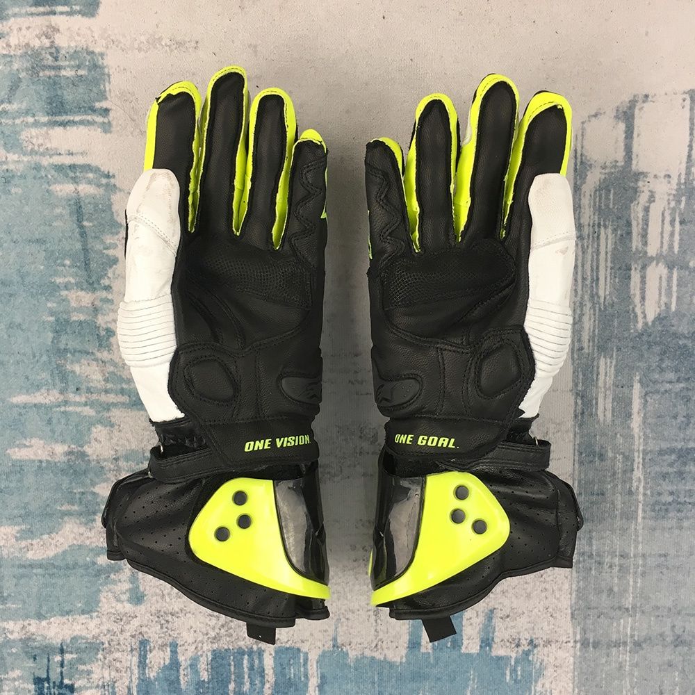 3 цвята кожени мото ръкавици Alpinestars НОВИ