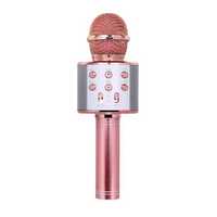 Rigrer безжична Bluetooth караоке микрофон високоговорител плейър