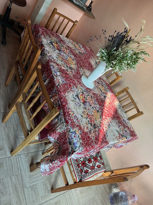 Vand Masă +6 scaune