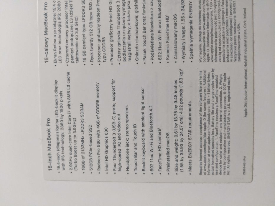 Cutie Laptop Apple MacBook Pro 15inch