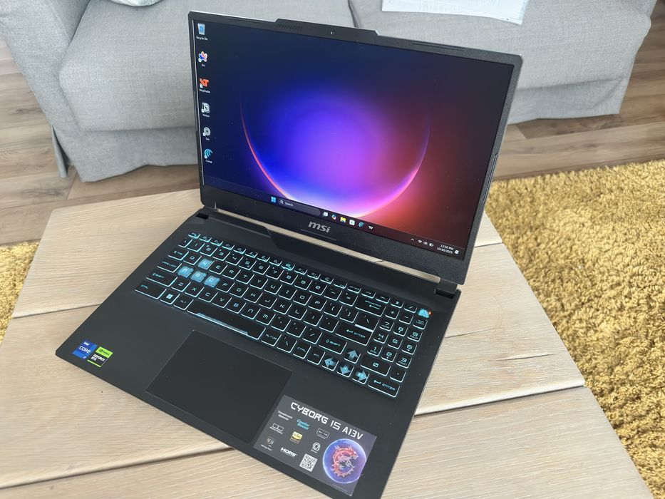 Laptop msi cyborg 15 a13vf, second