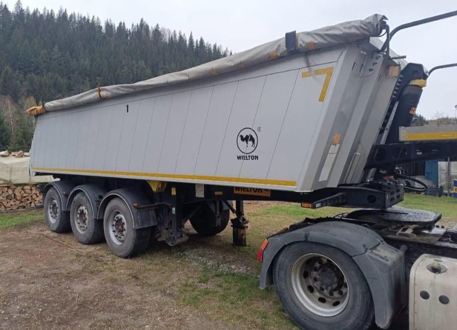 Semiremorca aluminiu