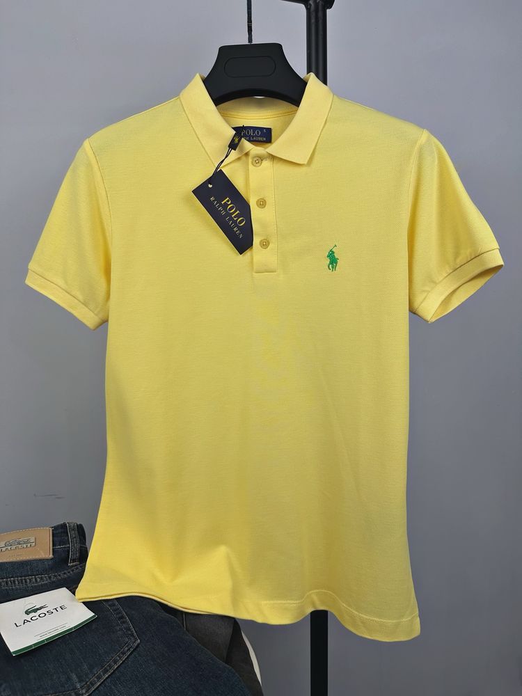 Polo мъжка тениска с яка 5 цвята