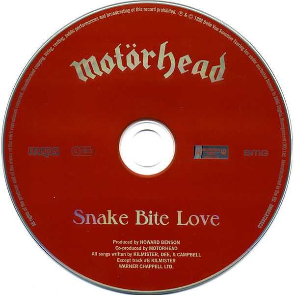 CD Motorhead - Snake Bite Love 1998