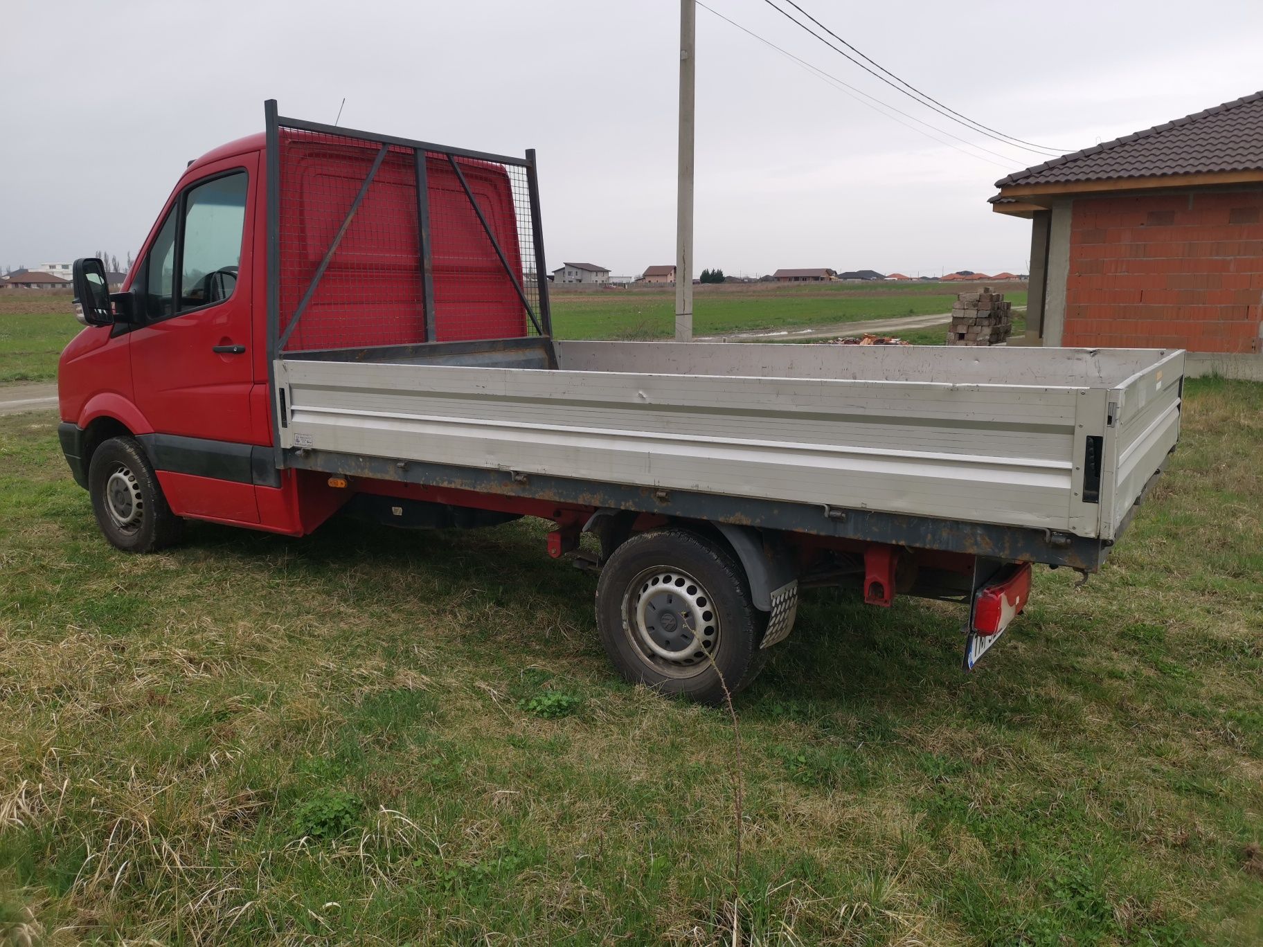 Vw Crafter cu bena, 3 locuri 2013