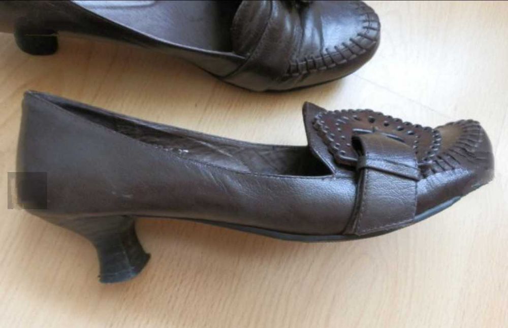 Обувки естествена кожа 37