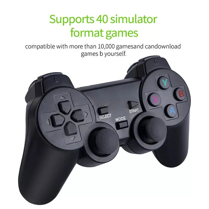 Безжична ретро конзола Game Stick , 20 000 видео игри, 64 GB