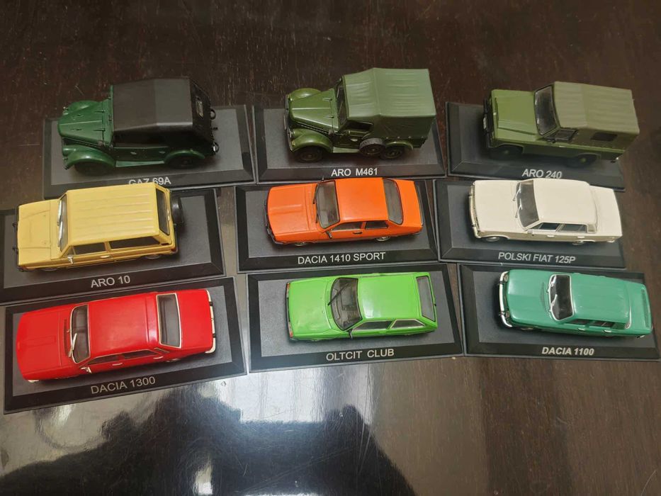 8 machete DeAgostini + Polski Fiat,,  20 reviste ,+ biblioraft