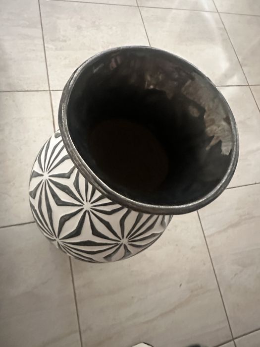 Vază decorativă ceramică Vietnam, 52 cm, Mobexpert
