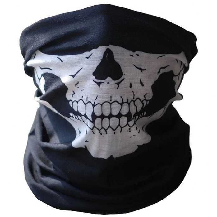 Masca / bandana SKULL pentru ski, snowboard, motocicleta, trotineta