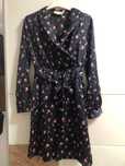 Rochie noua Cherry Paris /măsura T 1(S)lungime 92 cm /elastic in talie
