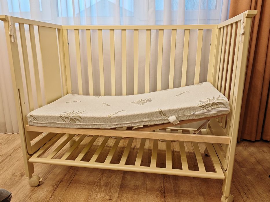 Patut Cosleeping  cu saltea și suport antireflux Az