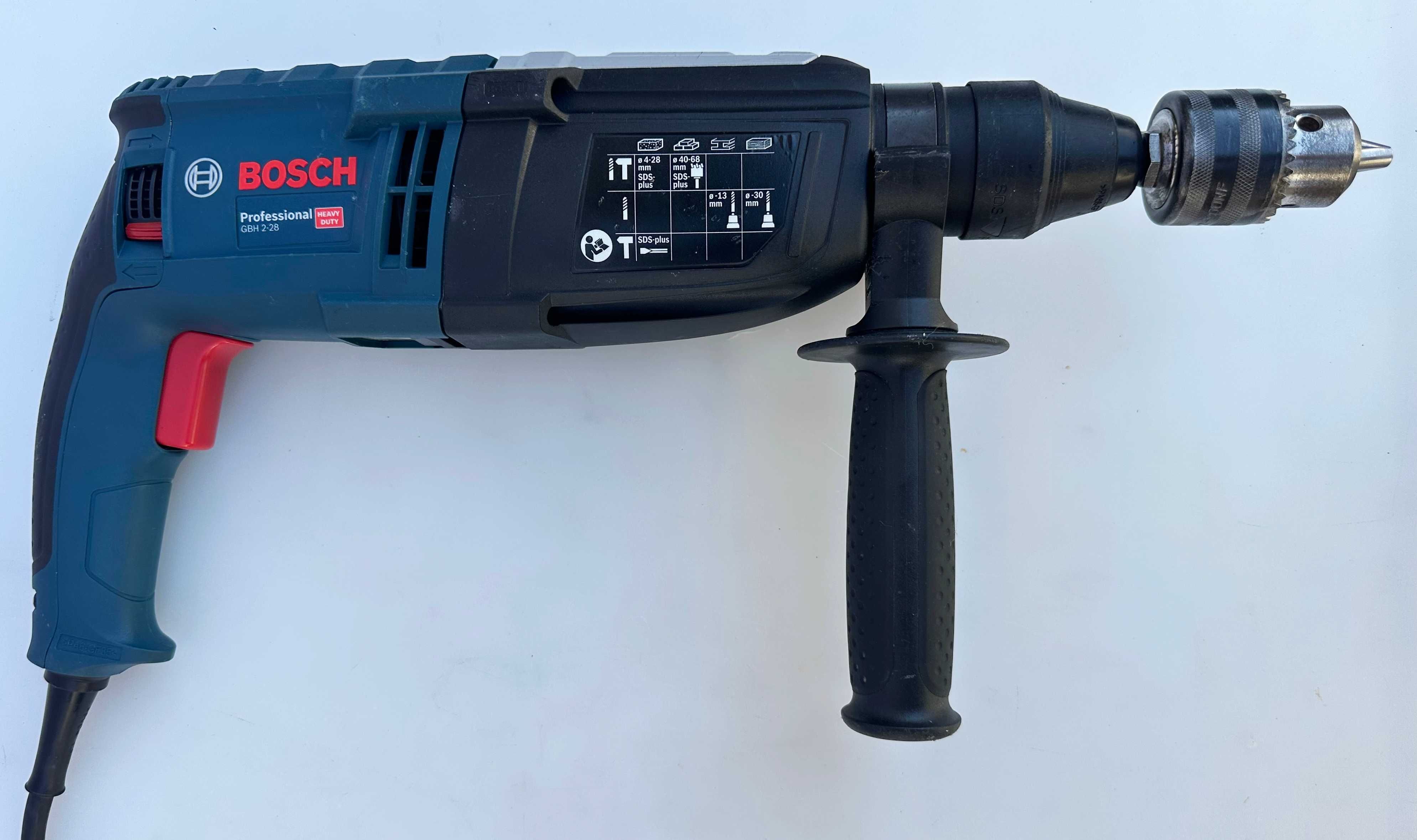 BOSCH GBH 2-28 - Мощен перфоратор 880W 3.2J перфектен!