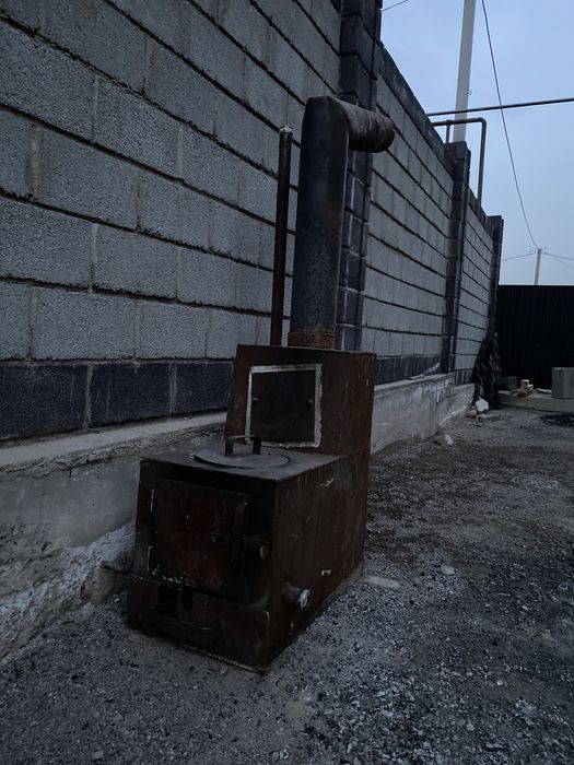 Наполный печь на угле