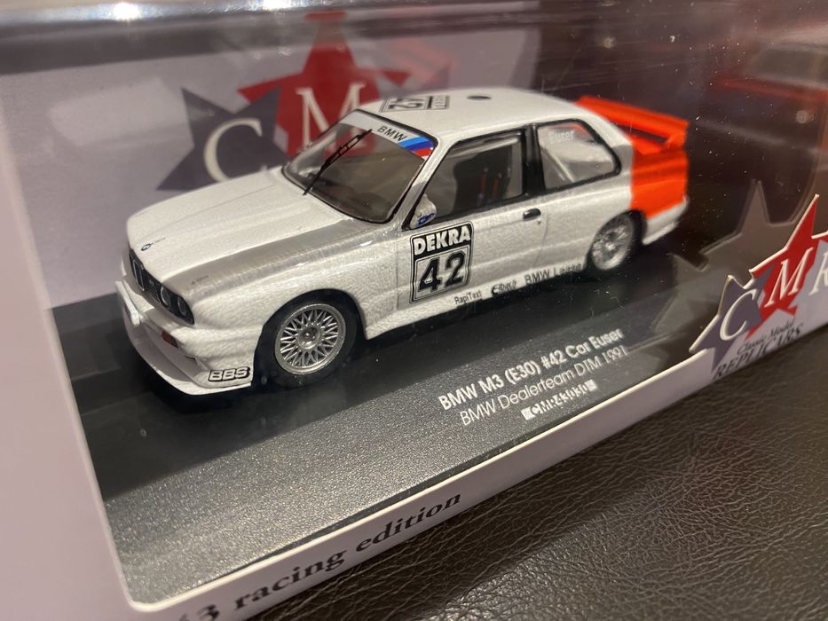 CMR BMW M3 E30 machetă auto de colectie scara 1:43