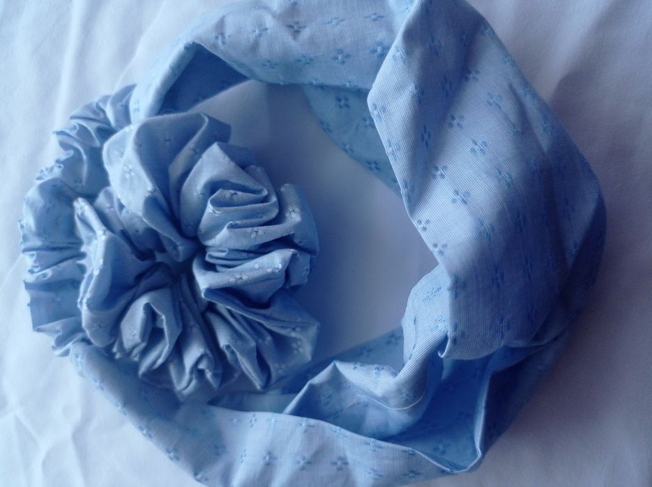 Разпродажба! Диадема с ластик и скрънчи , нови, ръчно изработени