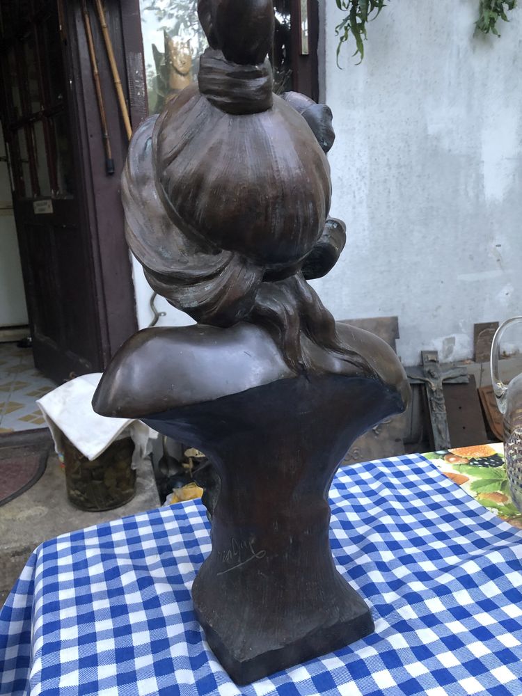 Statuie/Bust veche bronz