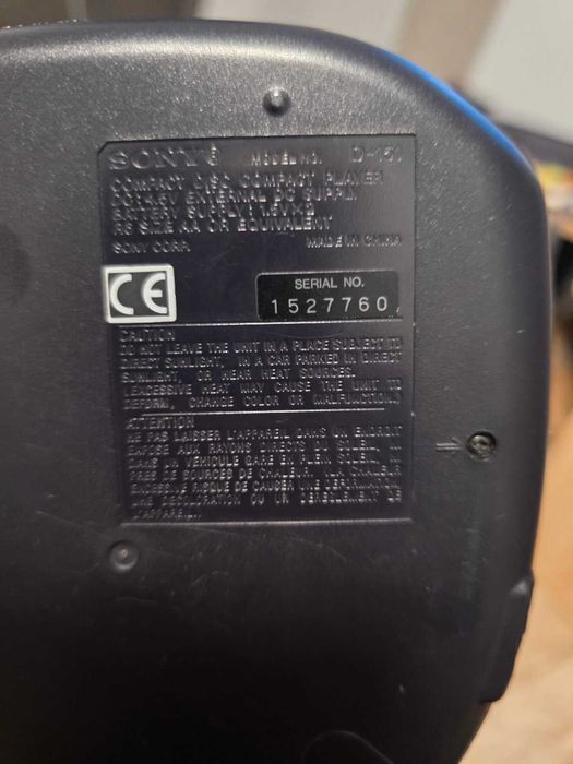 Плеър SONY Discman D-155 CD и SONY Discman D-151 CD