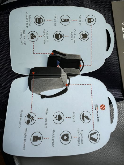 Bobby hero Rucsac antifurt xddesign 44x30x14