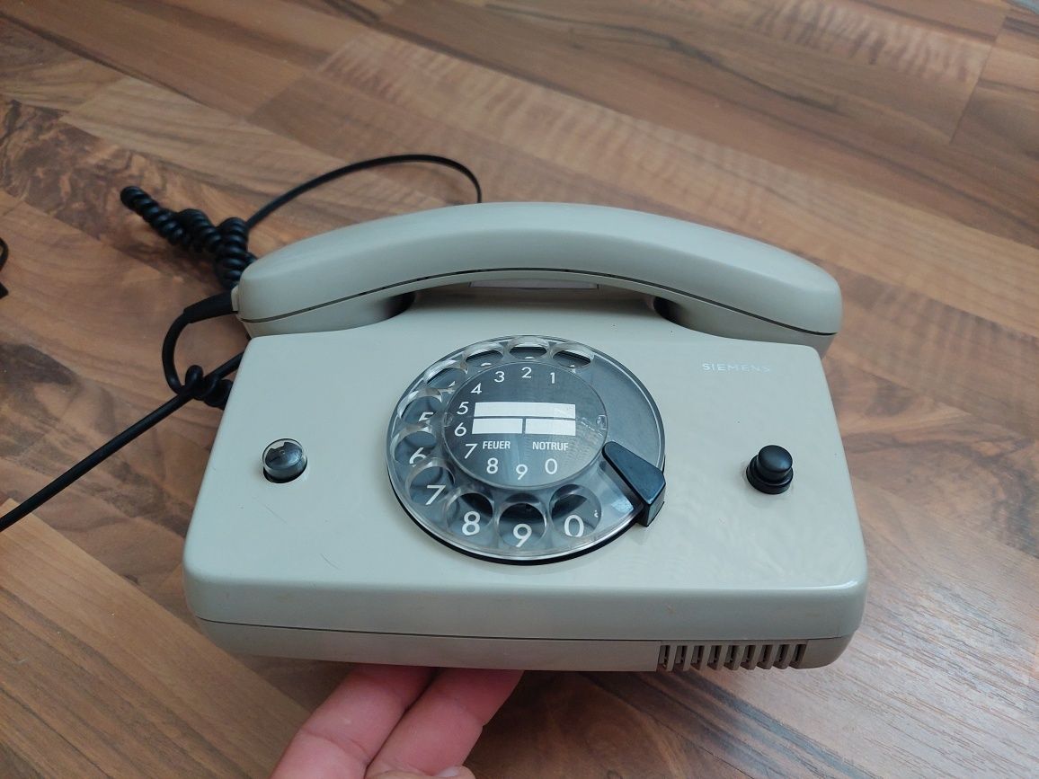 Telefon fix cu fir siemens de decor,old,vintage,vechi