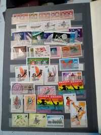 Colecție timbre diferite