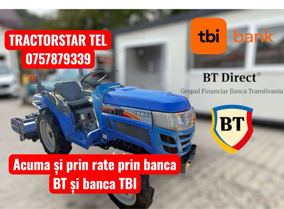 Tractor japonez Iseki TM 16 Model nou 4x4