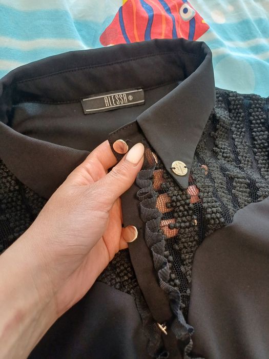 Рокля Alessa черна