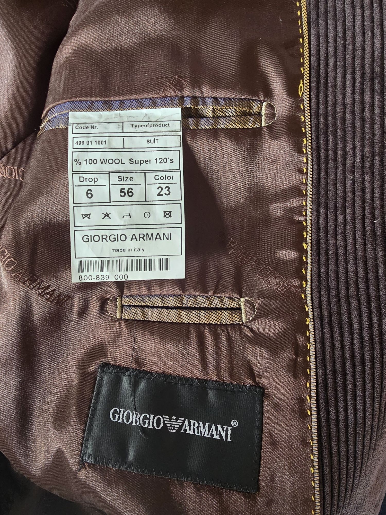 Costume bărbătești Pierre cardin și Giorgio armani