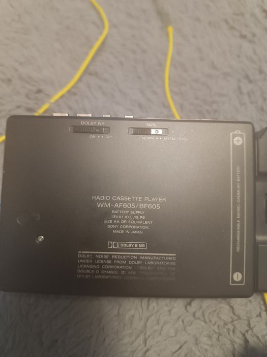 Walkman Sony wm-af605 radiocasetofon Vintage Japan