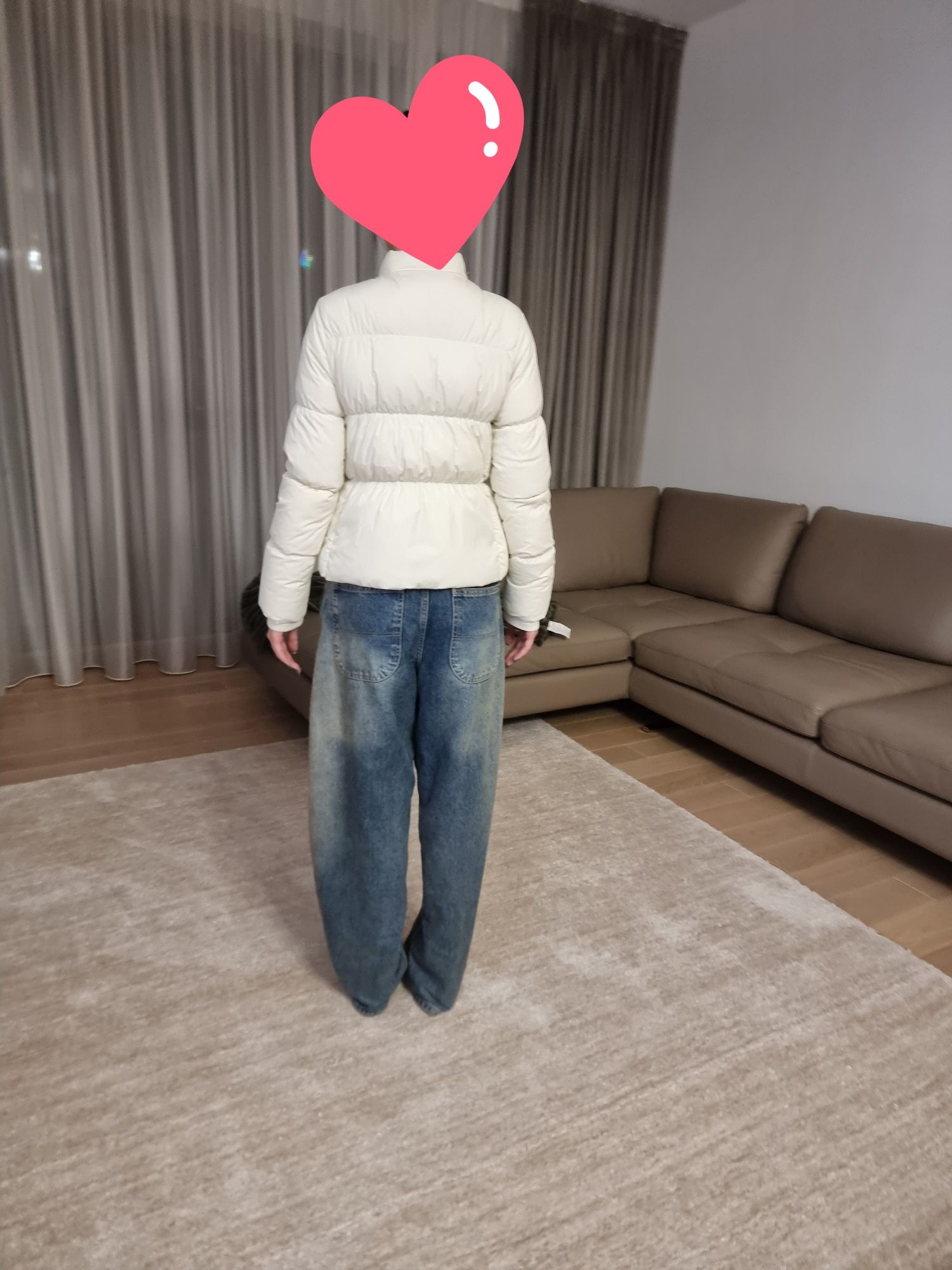 Vand geaca Tommy Hilfiger, marimea XS, alba