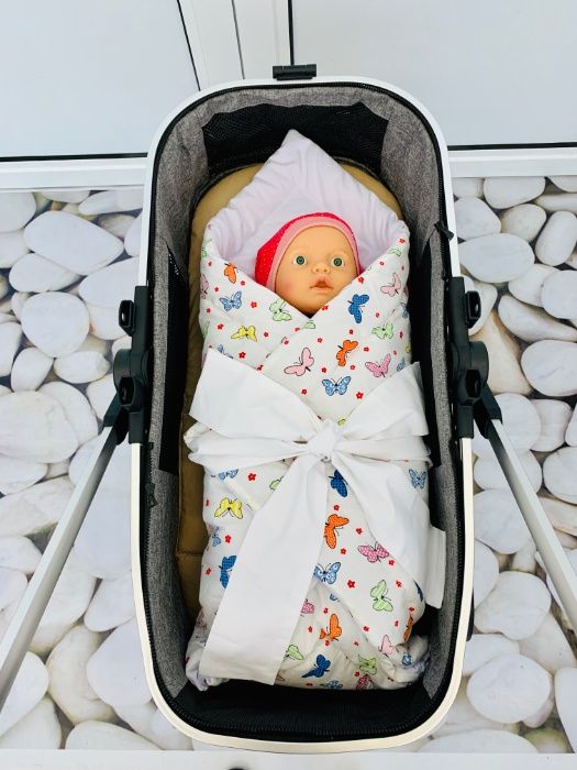 Păturică port bebe