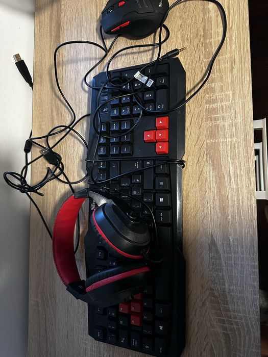 tastatură de gaming si mouse, noi, Trust GXT